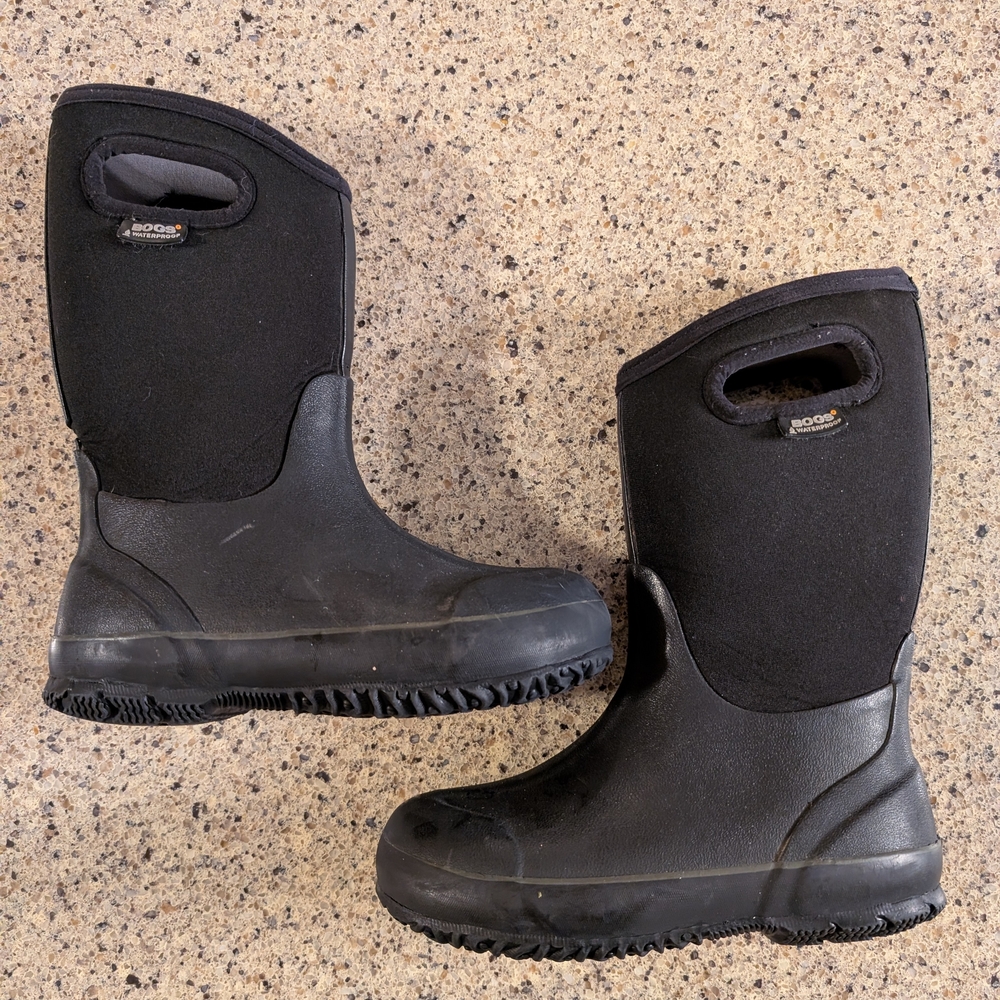 Kids Bogs Winter Rain Boots 3Y Youth